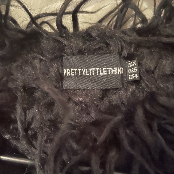 Shabby Chic Women’s Shag coat in black - Picture 2 of 9